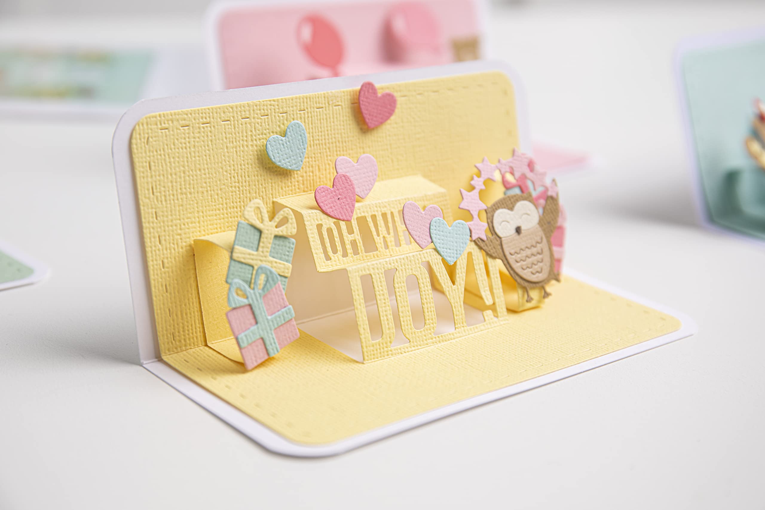 Sizzix Juego De Troqueles Thinlits 665819 De Olivia Rose, 7 Unidades, Multicolor