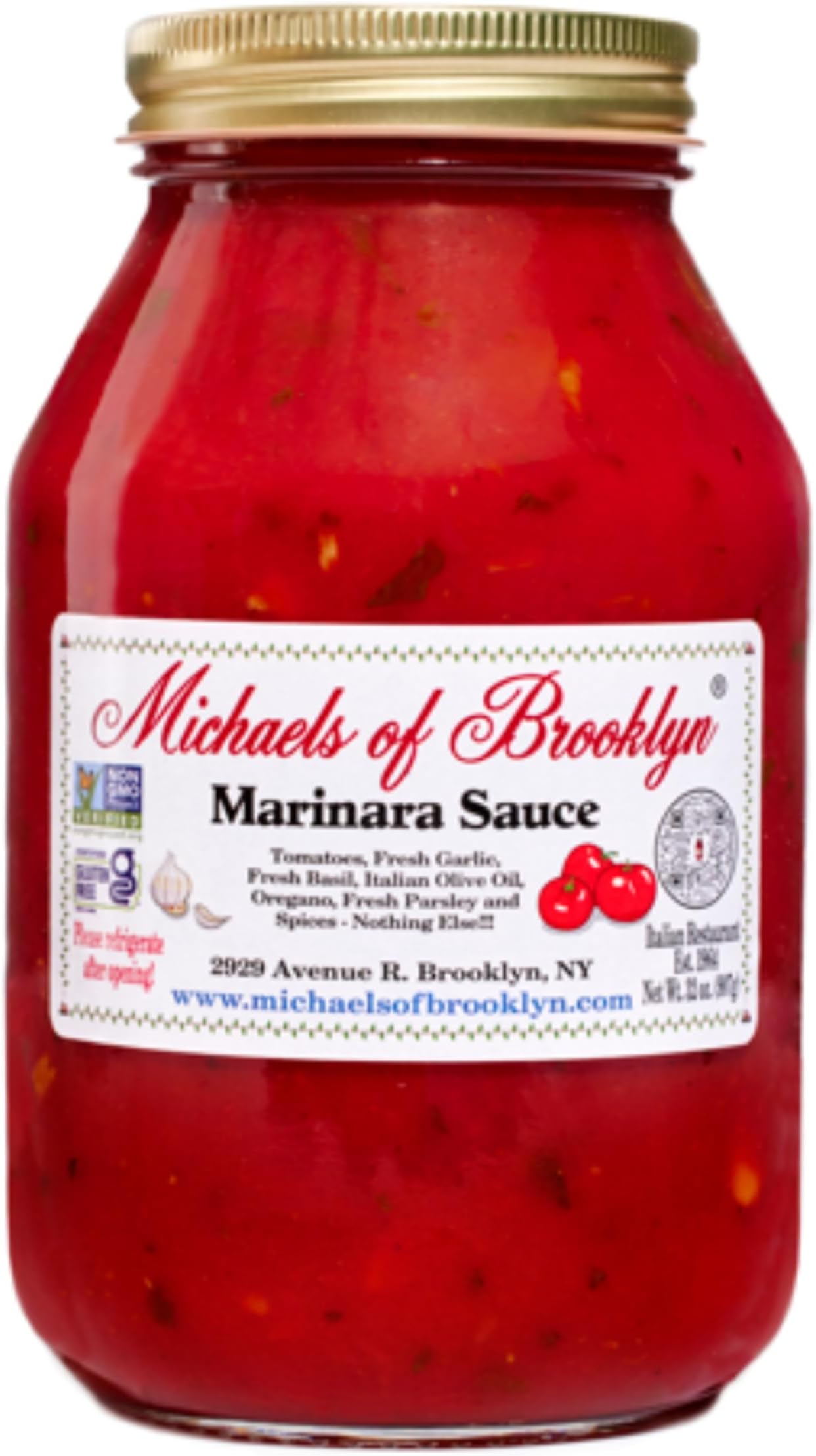 Michael's of Brooklyn Marinara Sauce, 32 oz