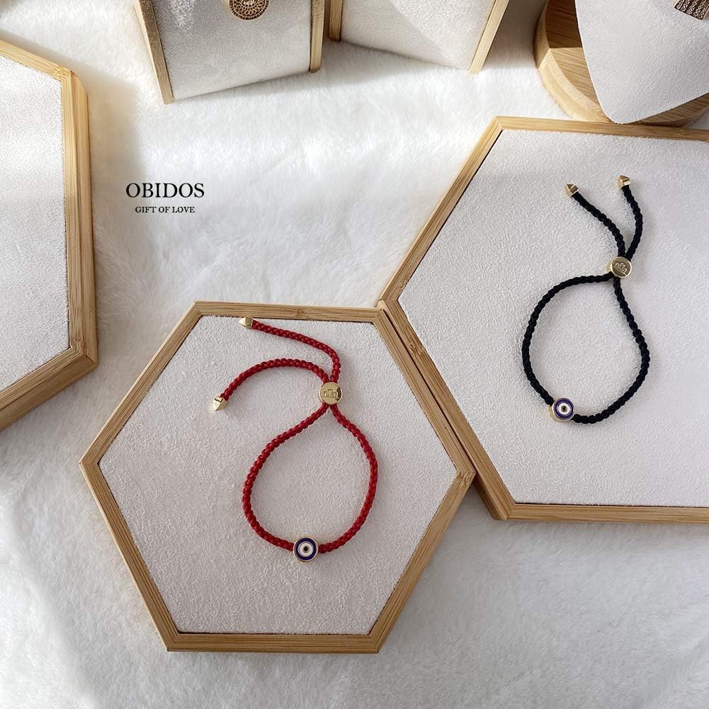 Obidos Evil Eye Bracelet Red String Kabbalah Protection Handmade Adjustable Rope Cord Thread Friendship Bracelets | tibetan bracelets For Women Men Boys Girls