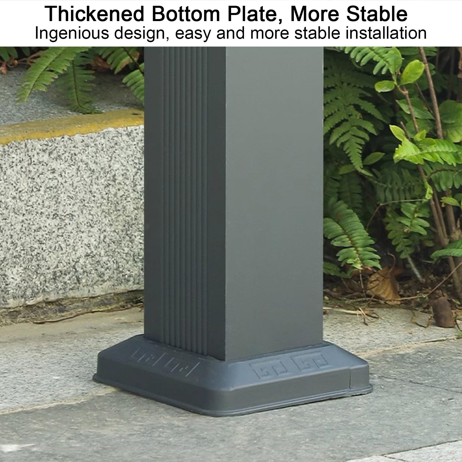 Soporte ajustable para manguera de agua, hidrante de incendios duradero con organizador de mangueras para riego y lavado eficientes en jardín, granja, patio trasero