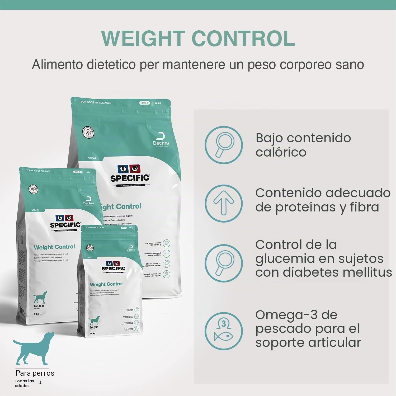 Specific Specific Canine Adult Crd2 Weight Control 12Kg 12000 g