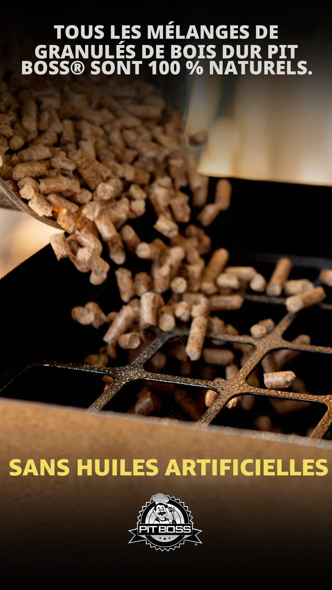 Pellets Pit Boss Saveur Whiskey - Sac de 9kg