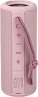 MIATONE Boombox Pink Waterproof Bluetooth Speaker IPX6 20W Portable Outdoor Boom Box Gifts for Women Mom
