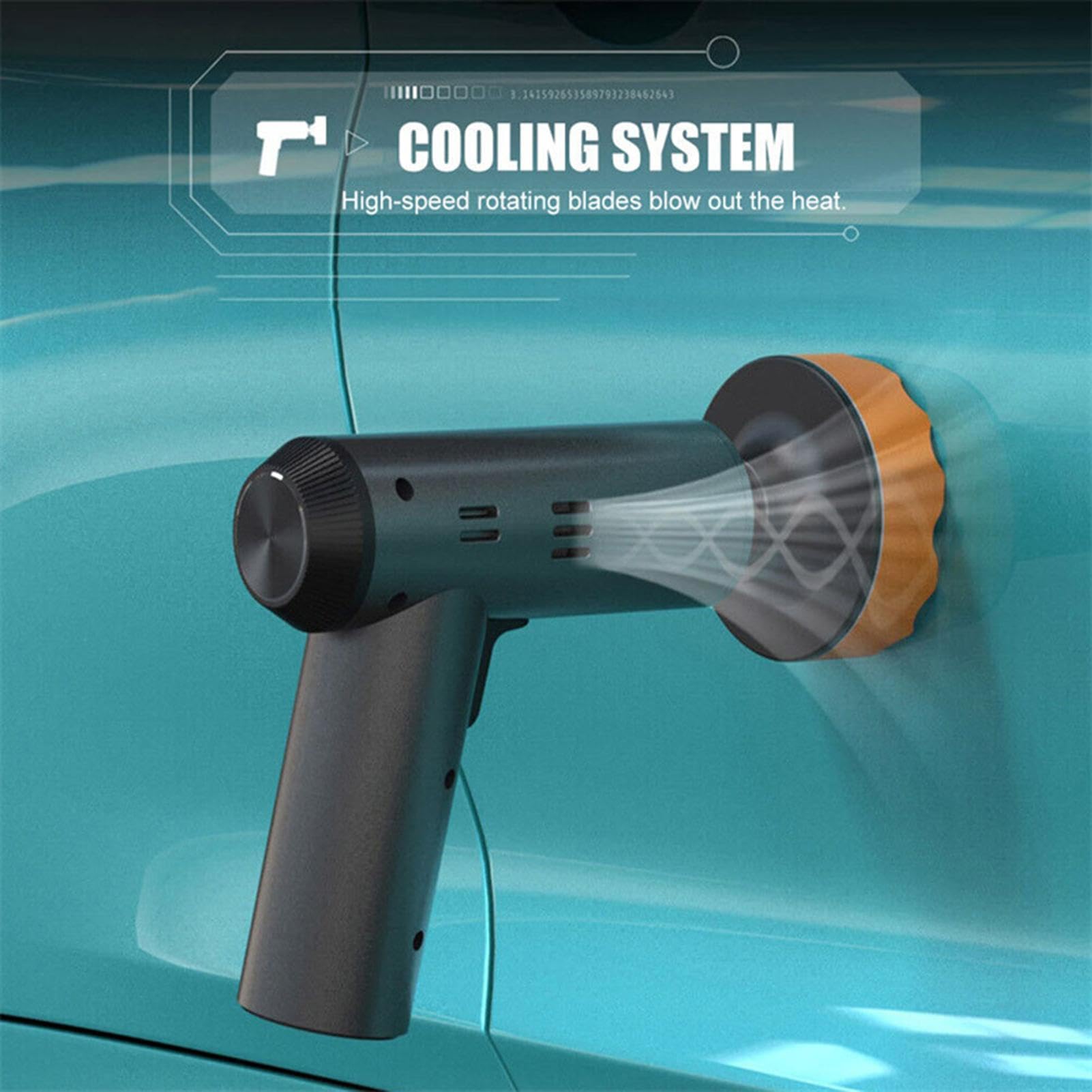 Policador de de automóviles - 4000 mAh Electricidad inalámbrica