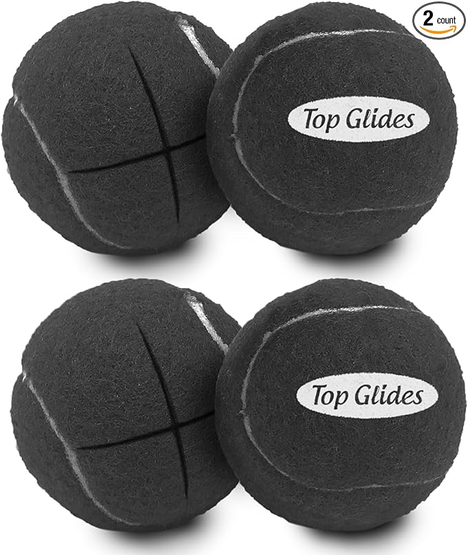 Top Glides Precut Walker Tennis Ball Glides
