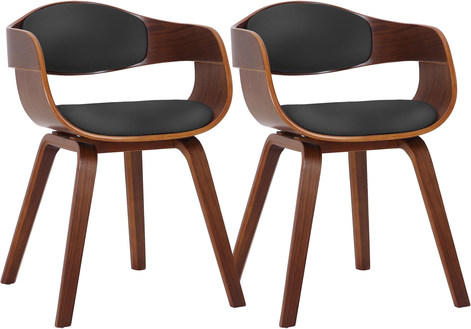 Chaise Retro Kingston en Similicuir I Chaise De Salle A Manger avec