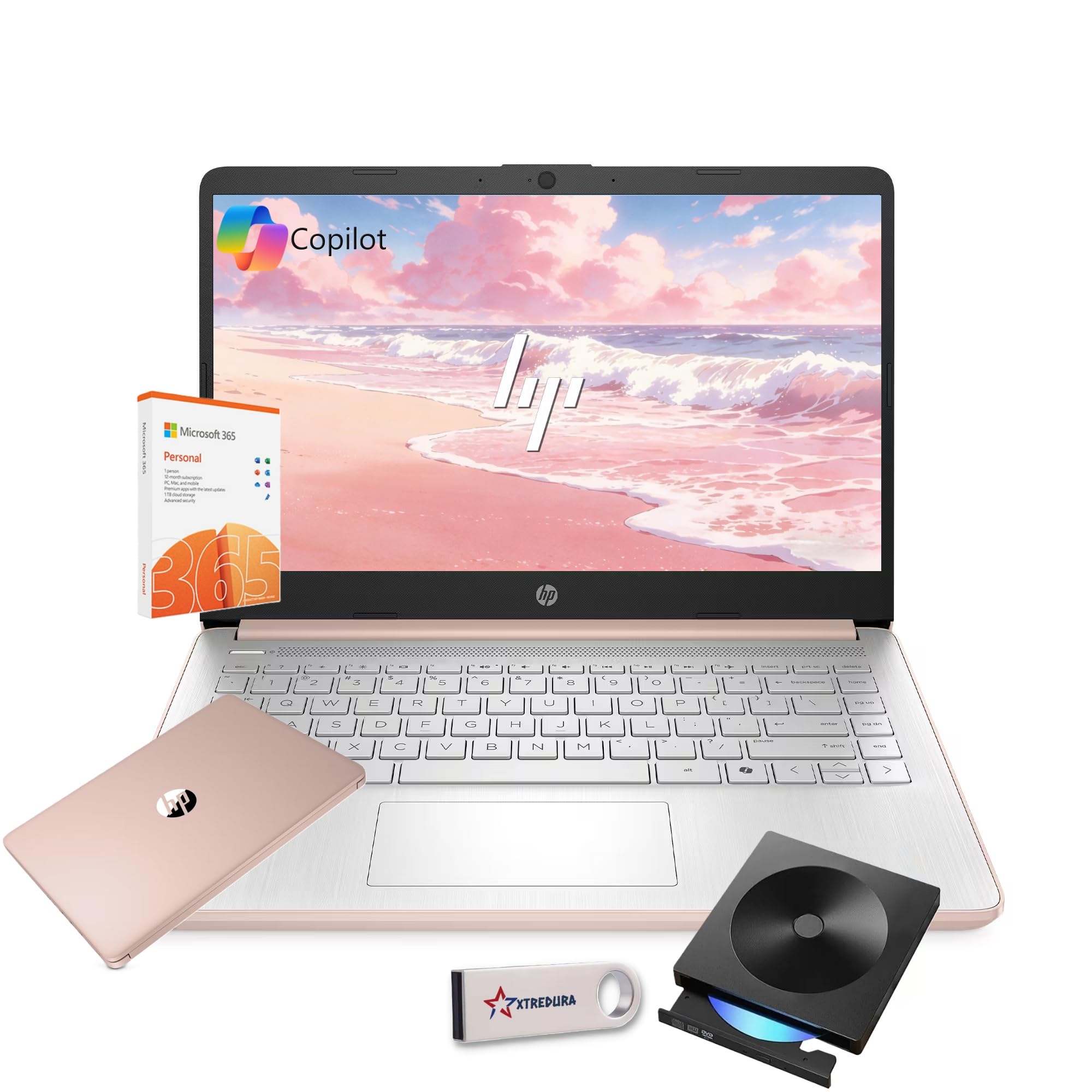 （こあらママ専用）HP ノートパソコン 14型 Office付 ローズゴールド Amazon.com: HP 14