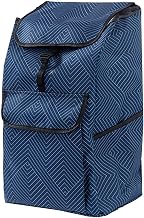 Shopping Cart Shopping Trolley Bag Shopping Bag Replacement Bag with Side Pockets 72 Liter Replacement Bag for Trolley (Blue)