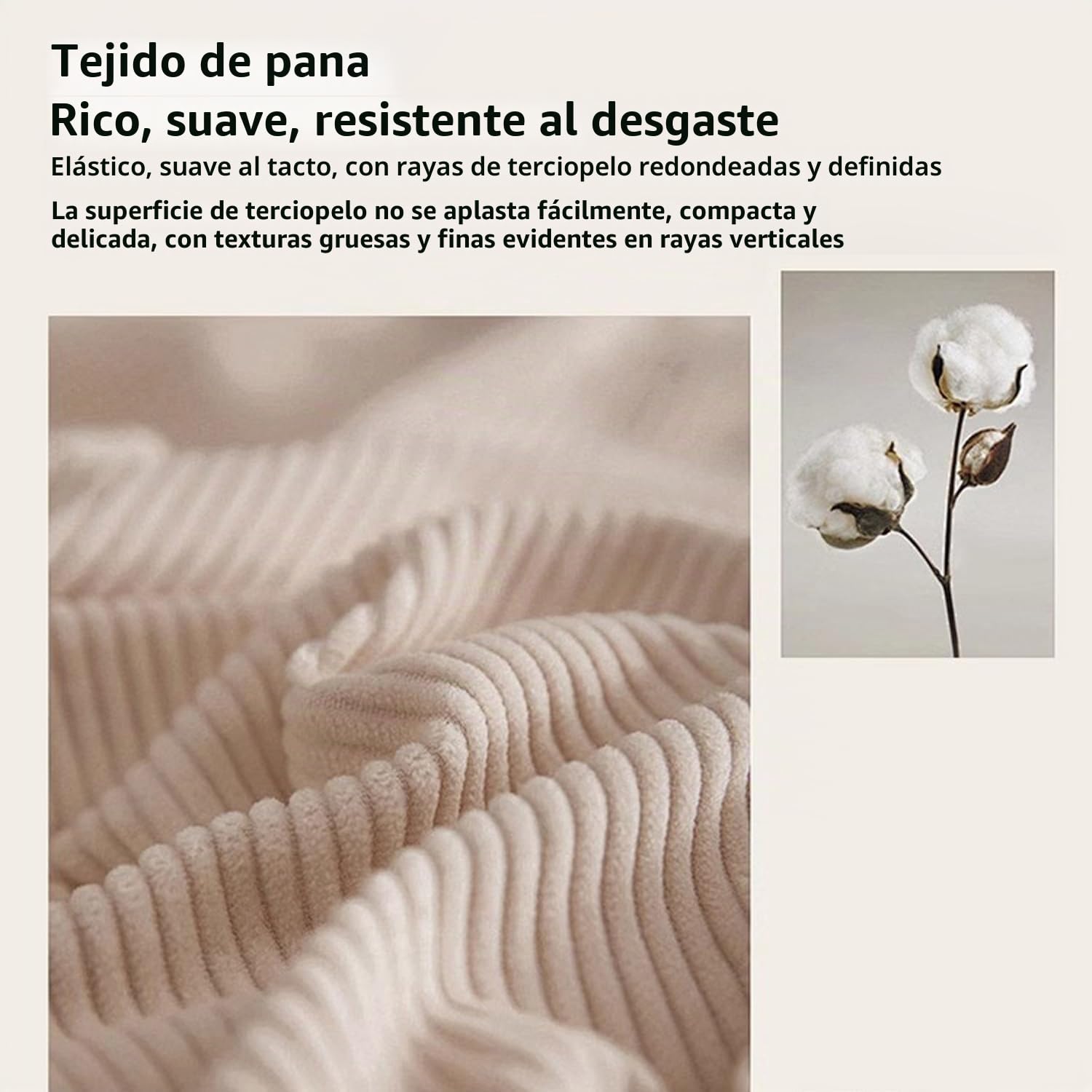Cabecero Cama Deluxe - Cojín de cabecera Delgado Cabezal Tapizado Acolchado de Tela Antimanchas - Cabecero Premium Dormitorio(Beige,180 * 60 * 10cm(Straps))