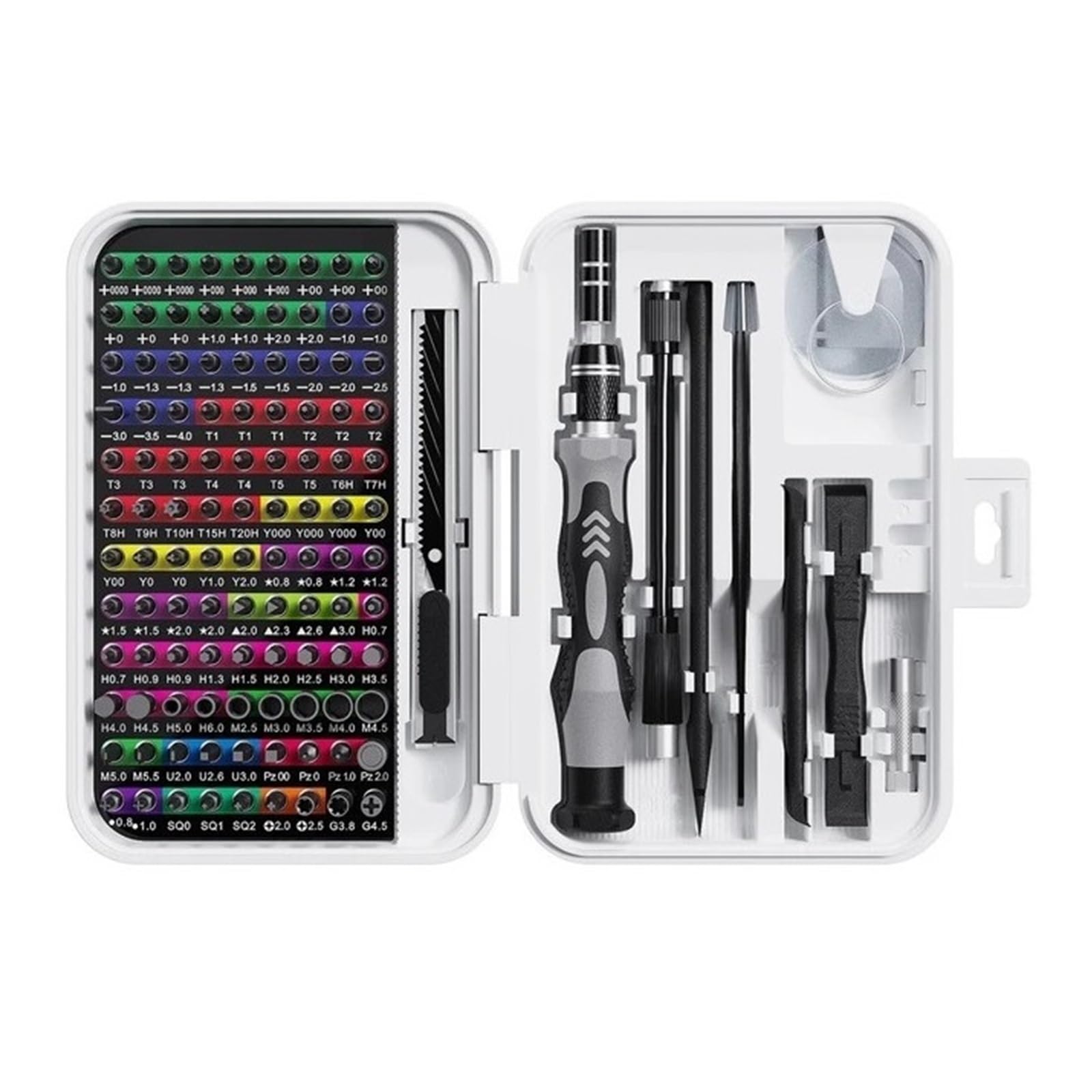 62 in 1 精密ドライバーセット磁気ドライバーキット、フレキシブルシャフトトルクスプラスドライバービット付き iPhone Xiaomi PS4用  - AliExpress 1420 スパナセット 精密ドライバーセット 132 In 1 磁気ドライバービット トルクス六角ビット コンピューター電話プロフェッショナル