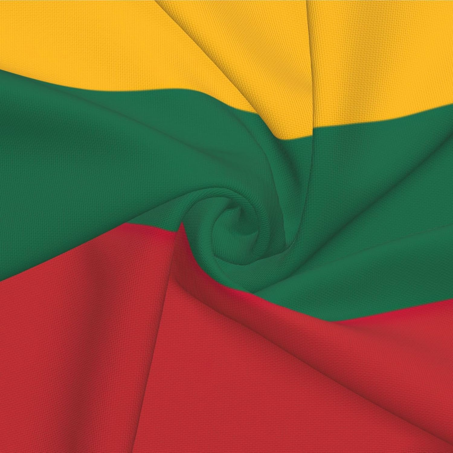 Flag of Lithuania Imitation Linen Pillowcase -2 Sets, Fashionable Home Decoration, Used for Sofas, Gardens, beds