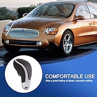 Vista 6 de Pomo de palanca de cambios Compatible con Buick Verano 2012-2017 Reemplazo de palanca de cambios para auto - Marrón