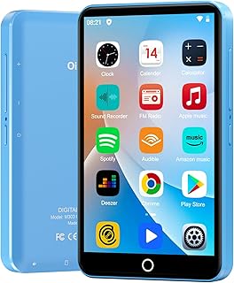 80GB MP3 Player with Bluetooth and WiFi, Mp3 & Mp4 Music Player with Spotify, Amazon Music, Deezer, Audible, Browser, 4.0"...