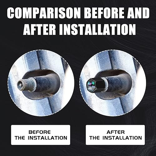 Miniatura 4 de Tapones de vástago de válvula de neumático, cubiertas universales para vástago de válvula, accesorios automotrices para neumáticos, 4 unidades,