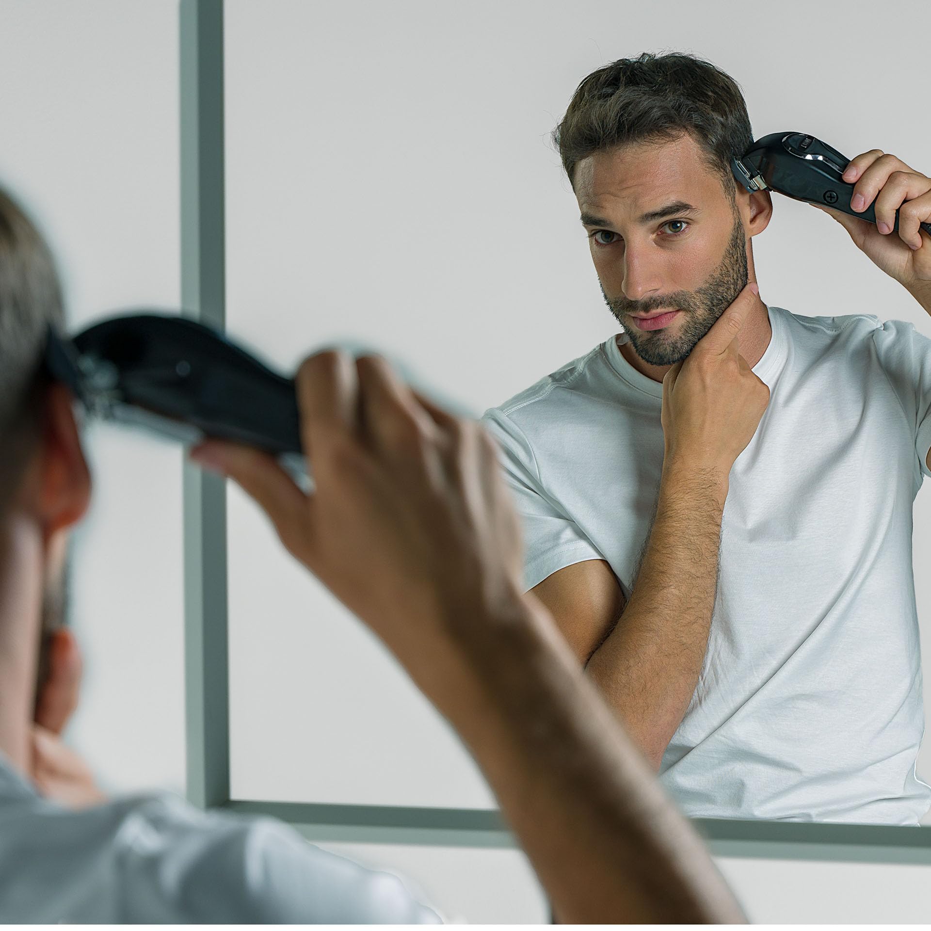 WAHL Elite Pro Head Shaver, maszynka do strzyżenia włosów dla mężczyzn, grzebienie tnące Secure Fit Premium, profesjonalna maszynka do strzyżenia włosów, przewodowa, samoostrzące się precyzyjne ostrza