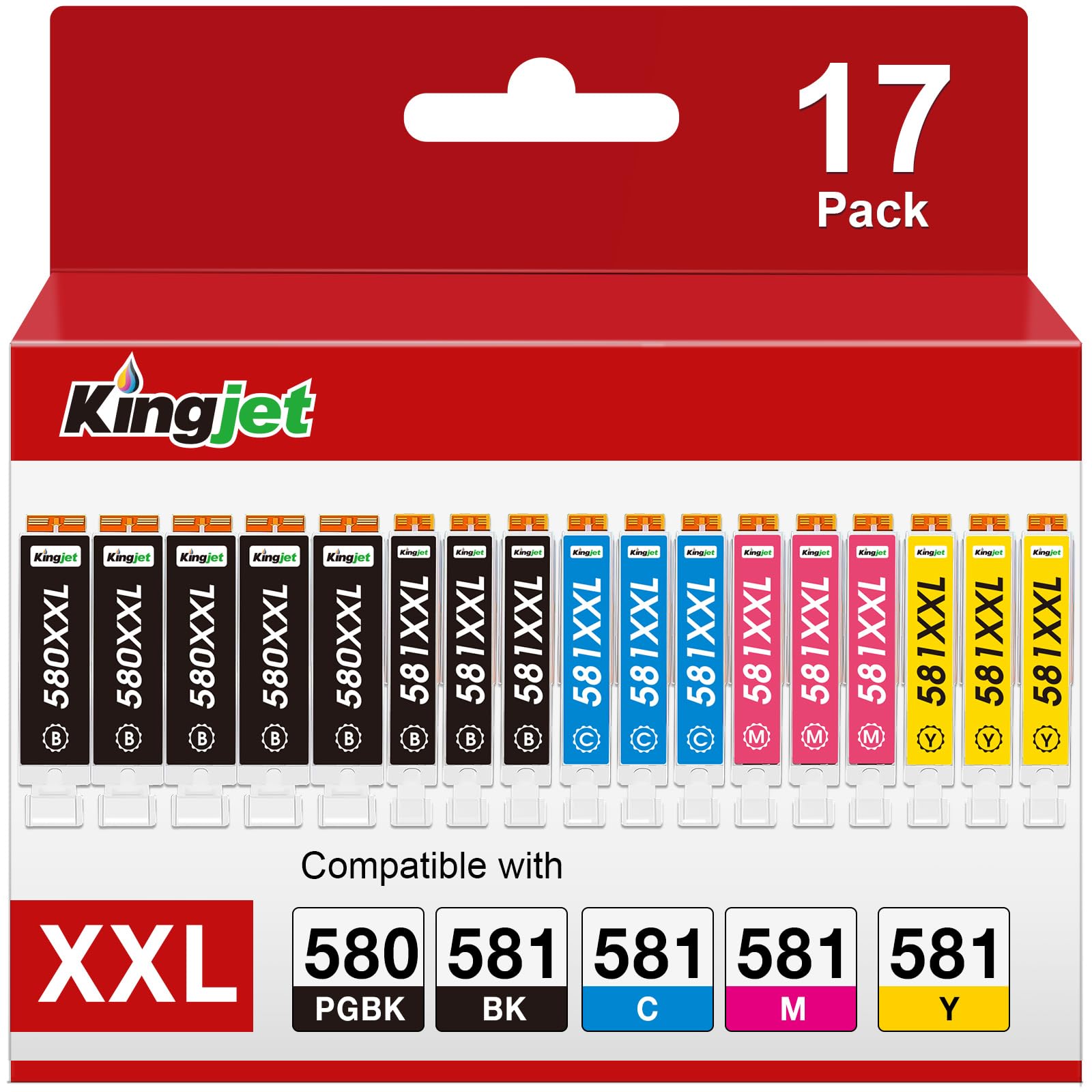 PGI 580 CLI 581 XXL Kompatibel für Canon druckerpatronen 580 581 Multipack XXL für Canon TR8550 Druckerpatronen Pixma TS6350a TS6150 TS6350 TS705 TS9550 TS6250 TS6351 TR7550 TS6151 TS705a patronen
