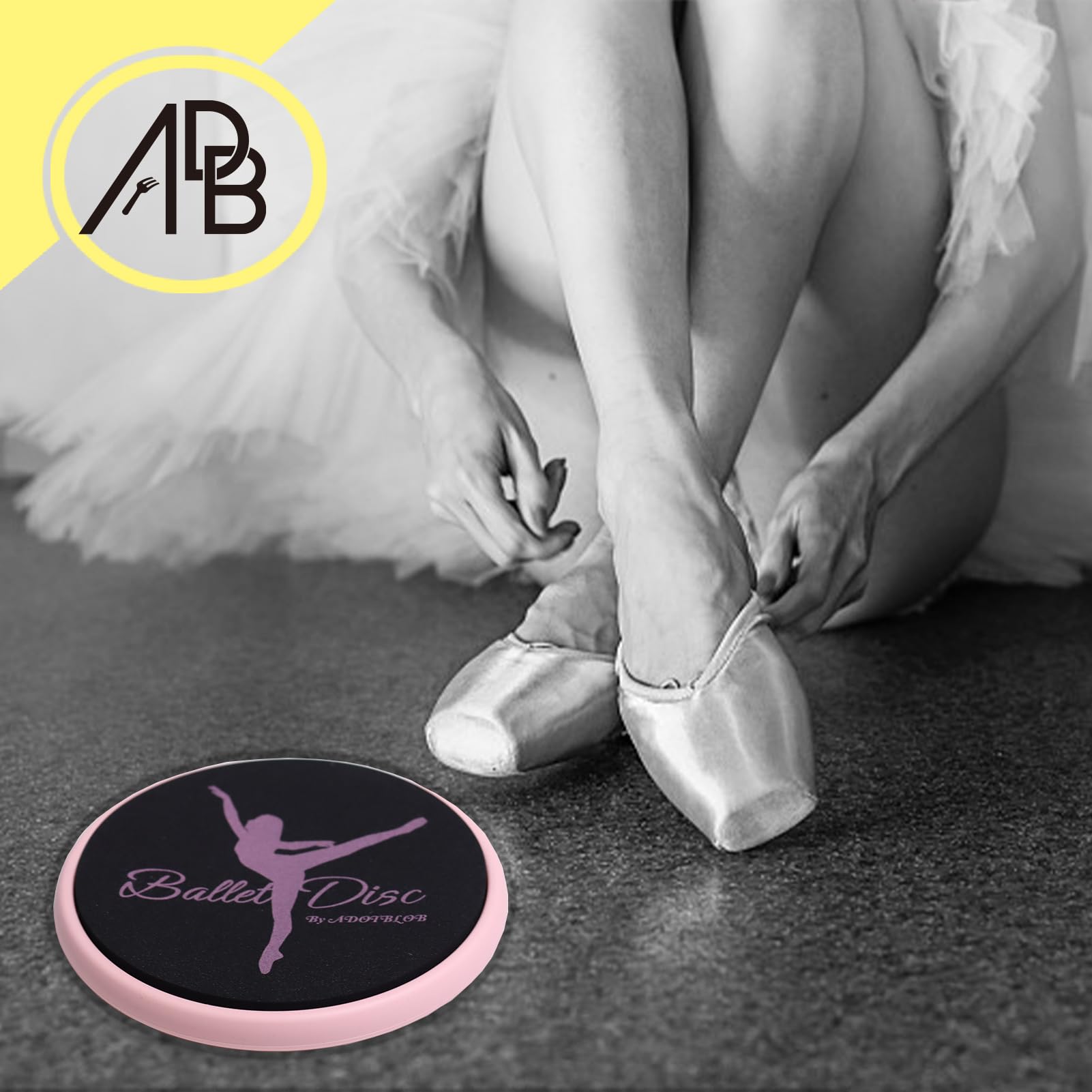 Plateau Tournant De Ballet – Disque De Danse Pour Pirouettes, équilibre Et Coordination, Nylon + EVA, Diamètre 28,5 Cm, Pour Danseurs, Patineurs, Gymnastes