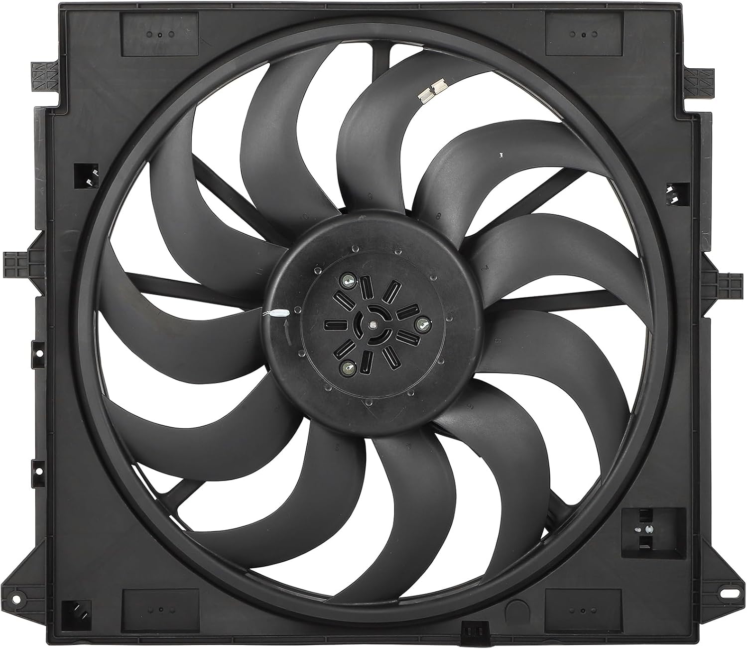 624170 Engine Radiator Cooling Fan Assembly Compatible with 2015-2020 for GMC Canyon 3.6L 2015-2020 for Chevy Colorado 3.6L Condenser Fan Assembly