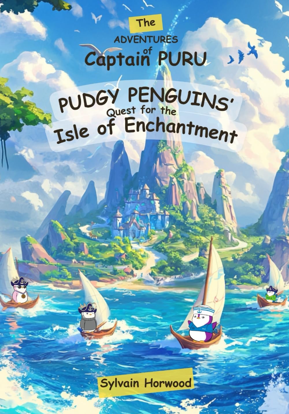 Pudgy Penguins' Quest for the Isle of Enchantment (The Adventures of Captain PURU)