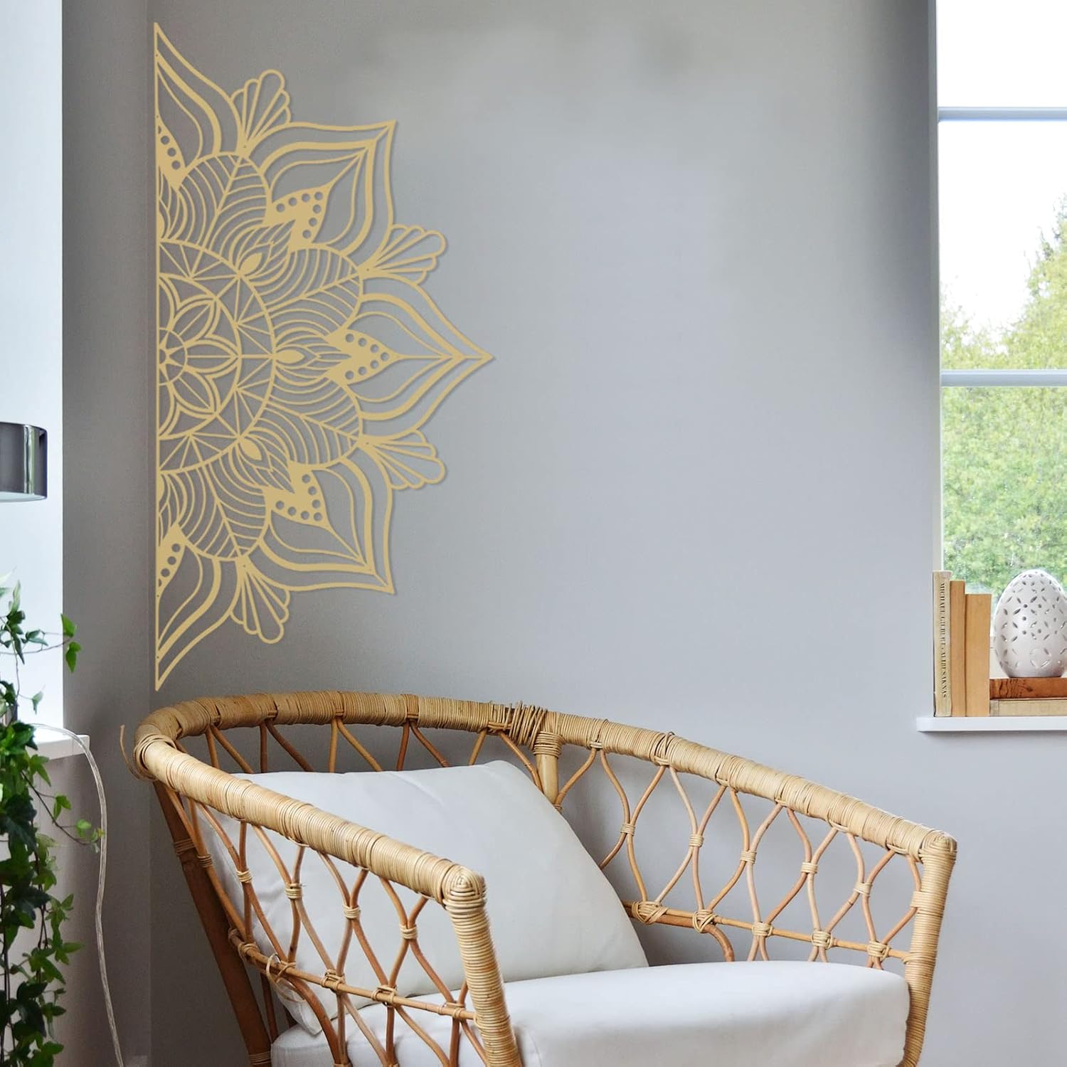 ESTART Large Metal Mandala Wall Art - Image 5
