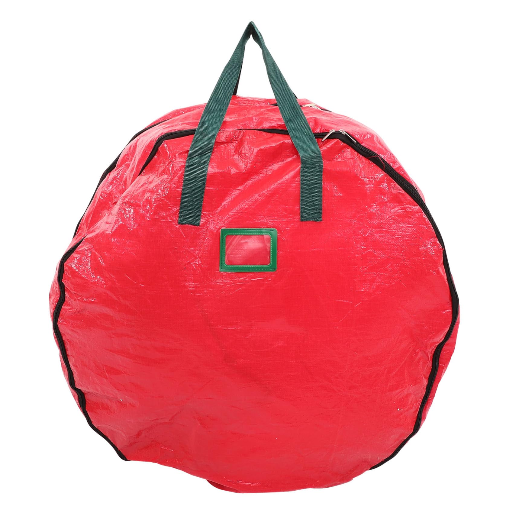 OKUMEYR Oxford Cloth Round Wreath Bag Large Christmas Decor Storage Container Zippered Garland Holder