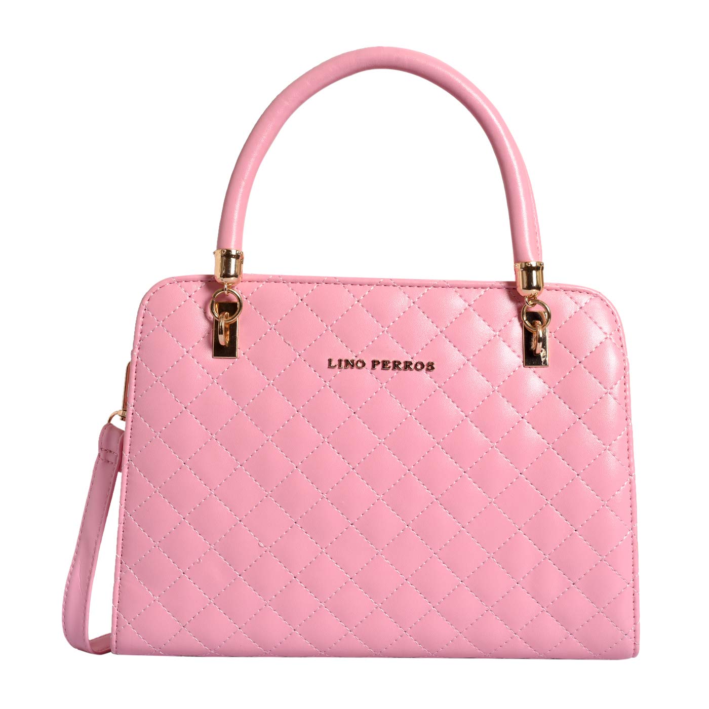 Lino Perros Pink Faux Leather Handbag (Pink) (B07L4Q2YX5) Amazon Price History, Amazon Price Tracker