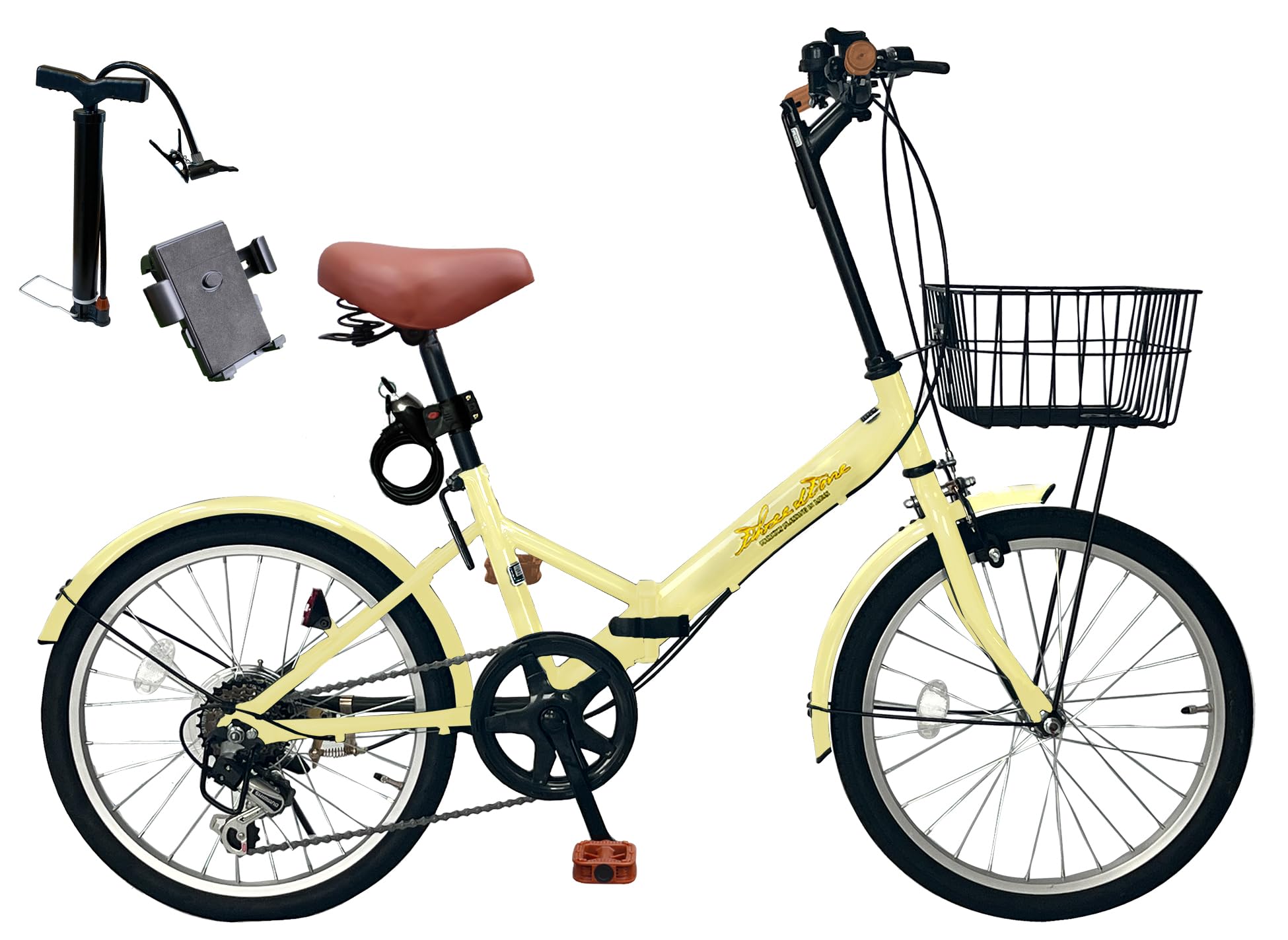 Amazon | THREE STONE 【NEWモデル】 折りたたみ自転車 折り畳み自転車  