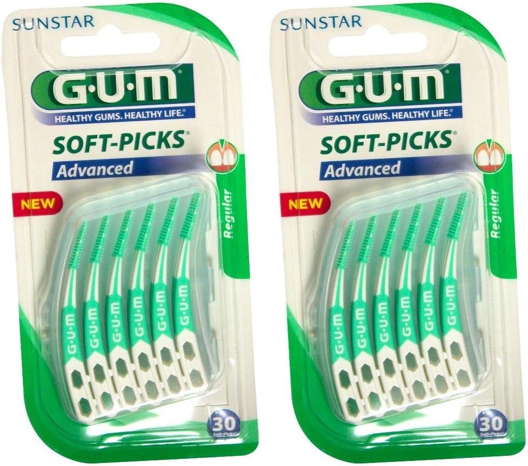 GUM Soft Picks Regular Advanced Set of 2 BigaMart