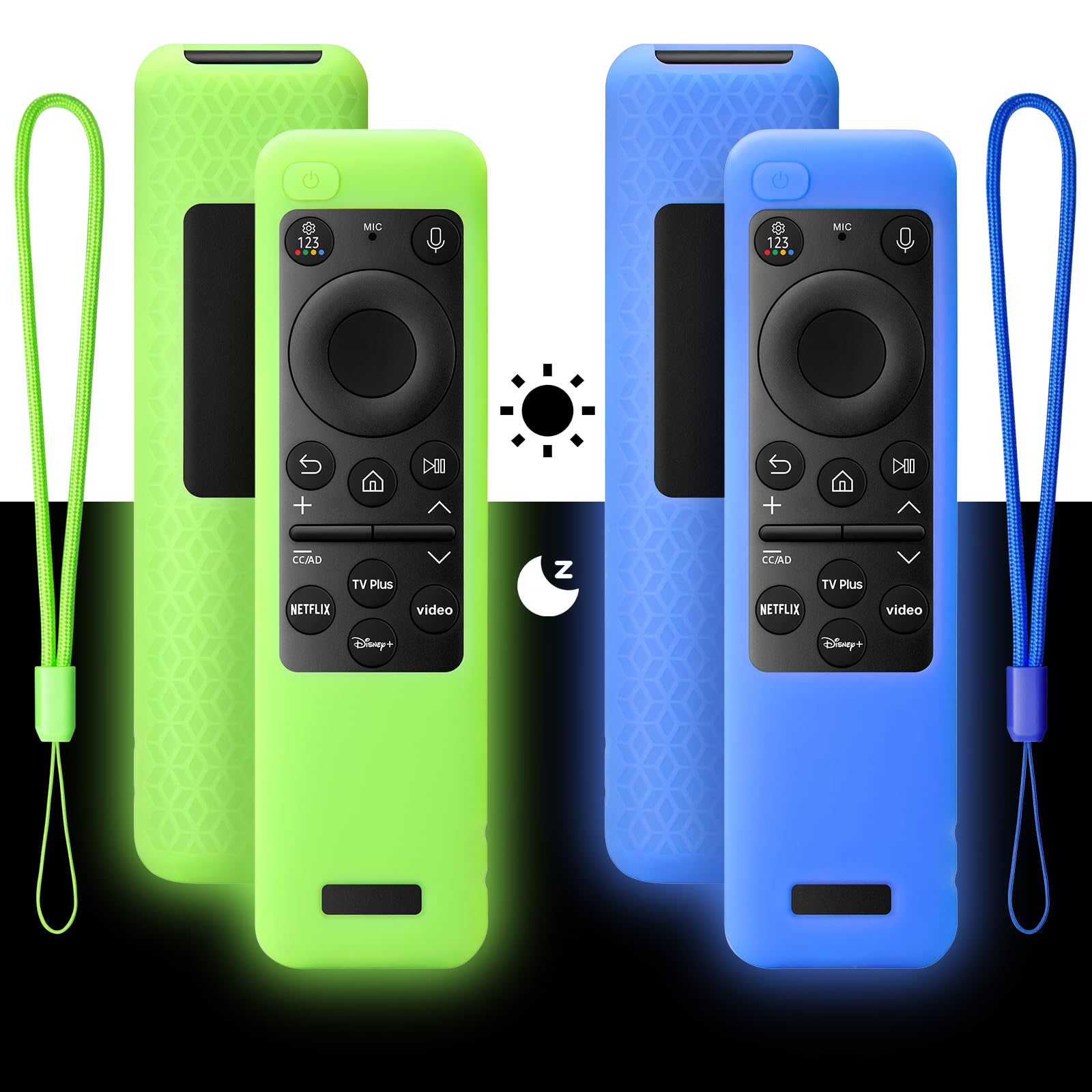 Cover-for-Samsung-Smart-TV-Remote-Control-Case [Pack of 2]