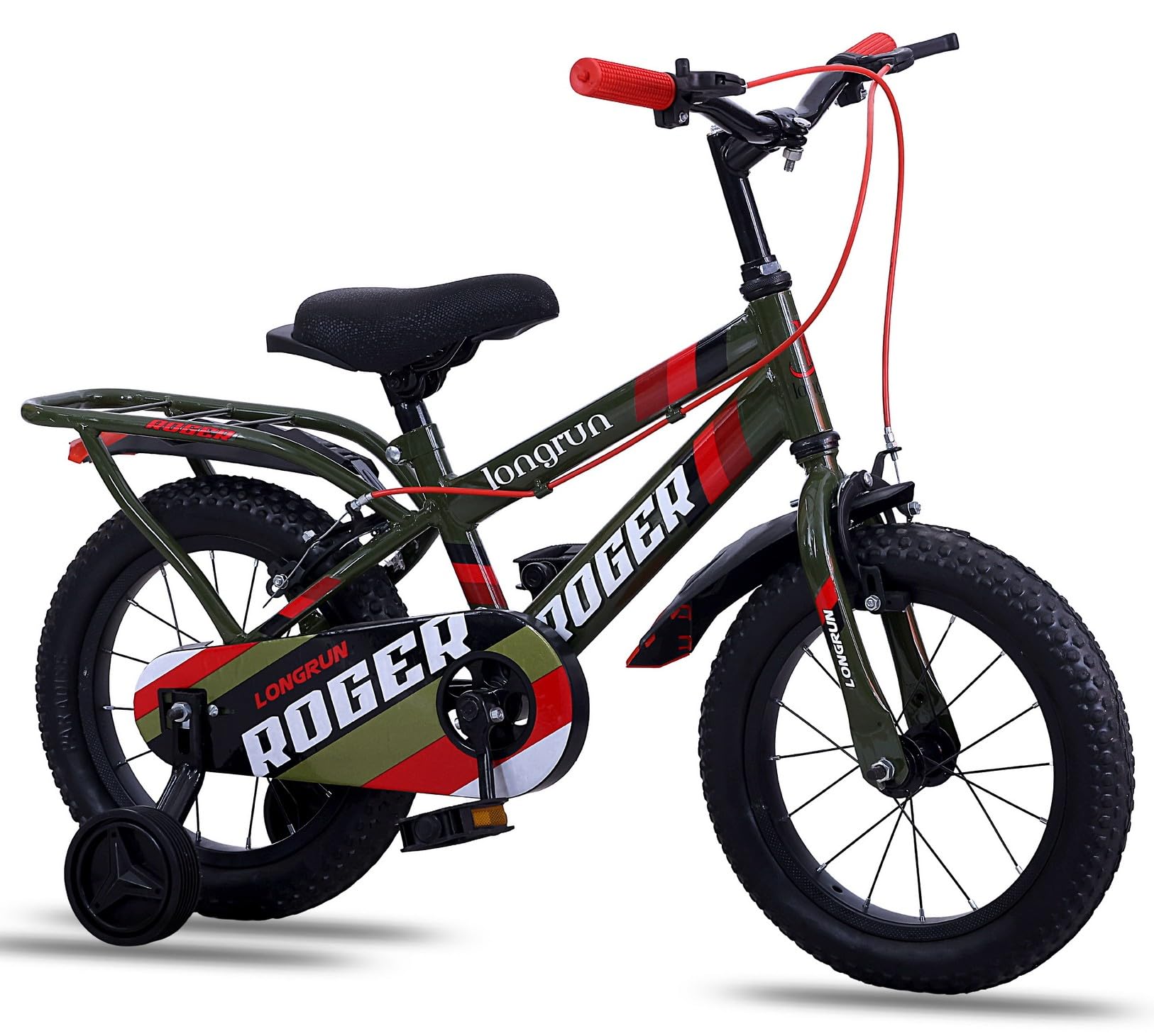 Longrun Roger Kids Bike - 14T with Training Wheels -10 Longrun Roger Kids Bike - 14T with Training Wheels -10