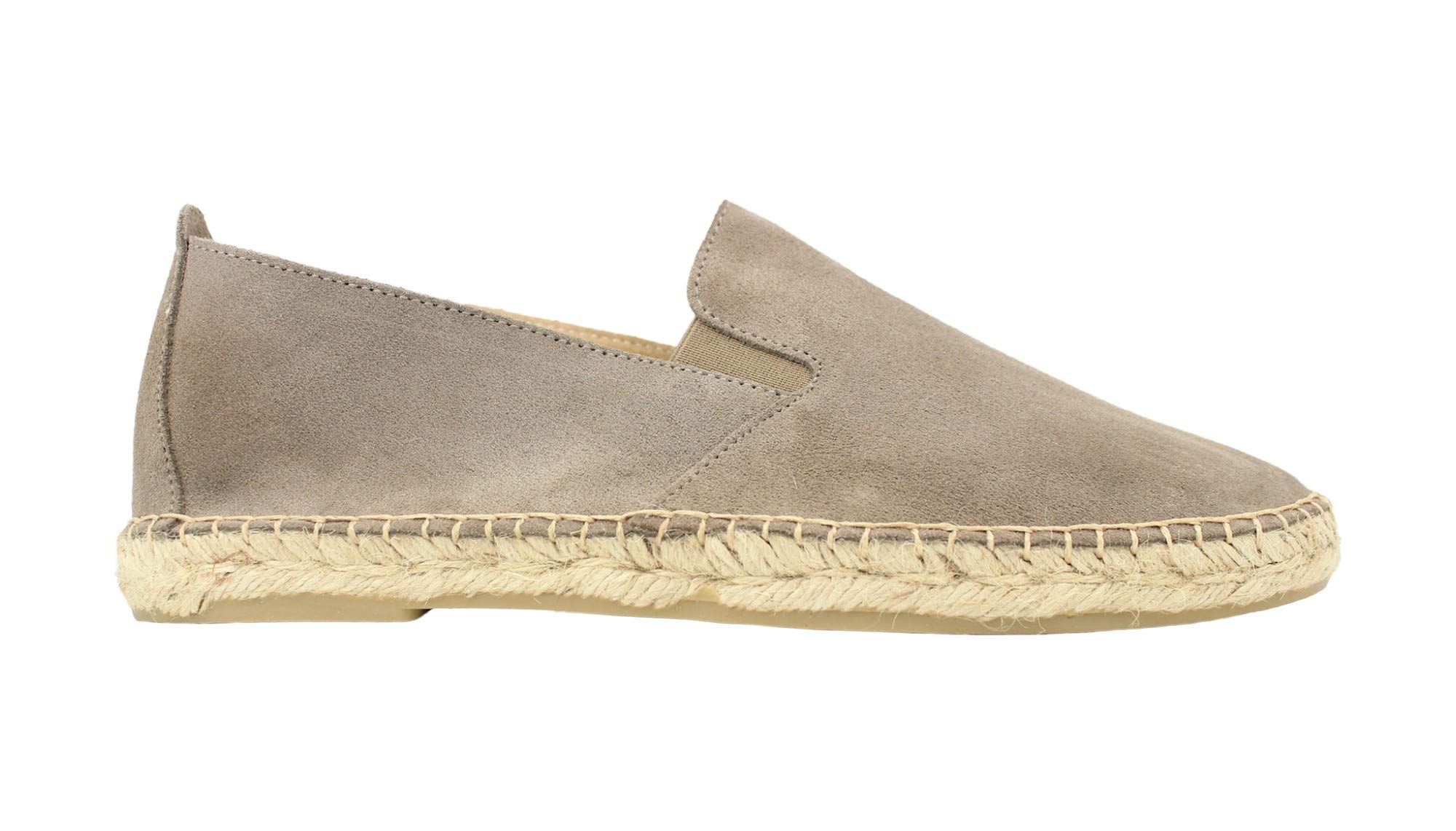 Alpargata Plana Hombre, Cangrejo Serraje - Colores - Arena, Vaquero, Kaki y Gris Ceniza