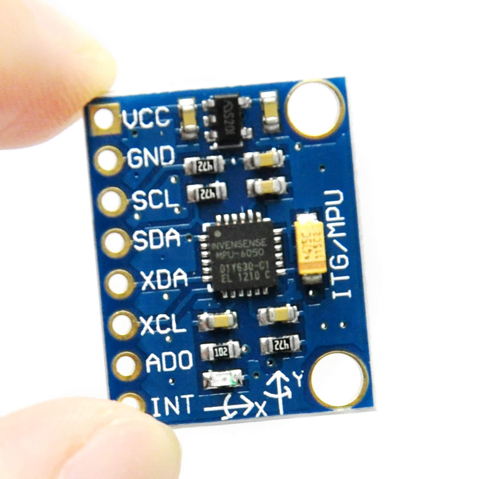 Hiletgo Gy-521 Mpu-6050 Datasheet Module Capteur MPU-6050 - Accéléromètre 3 Axes + Gyroscope - Convertisseur AD 16 Bits - Pour Arduino/Robotique Gy-521 Datasheet