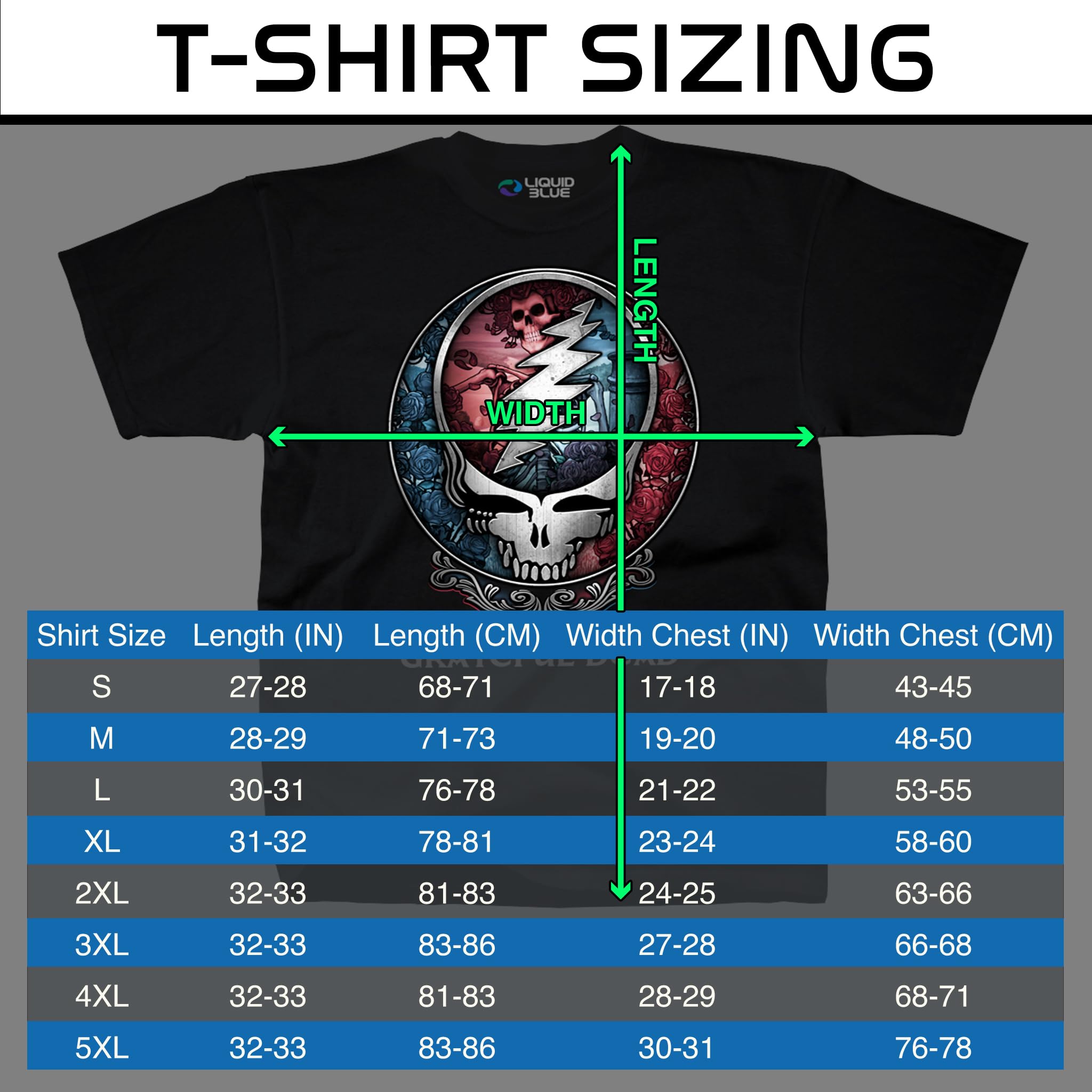 Liquid Blue Bertha SYF T-Shirt T-Shirt Uomo