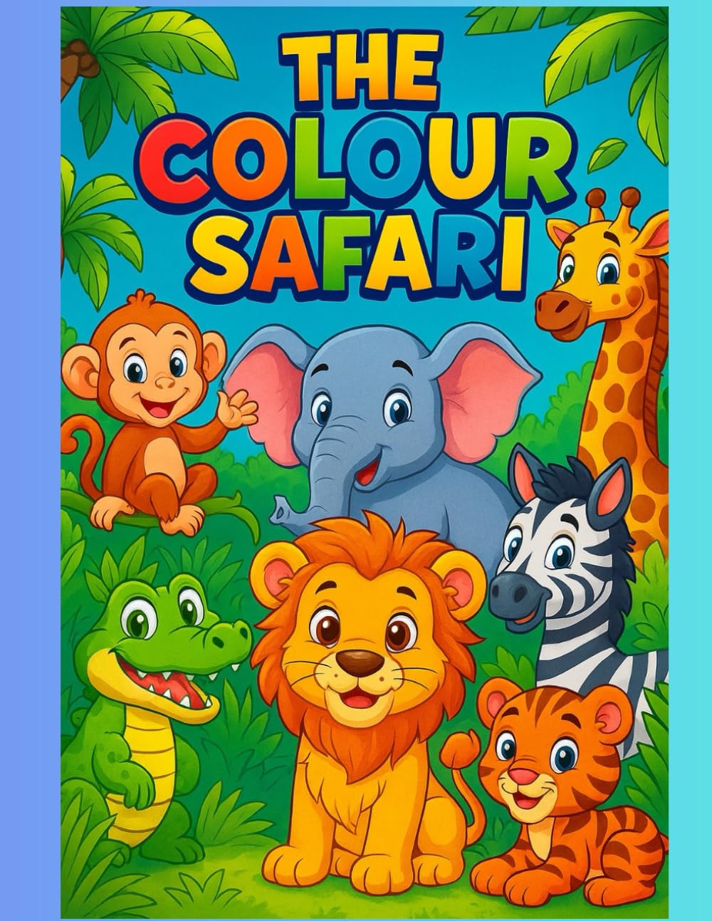 The Colour Safari: A Wild Animal Colouring Adventure