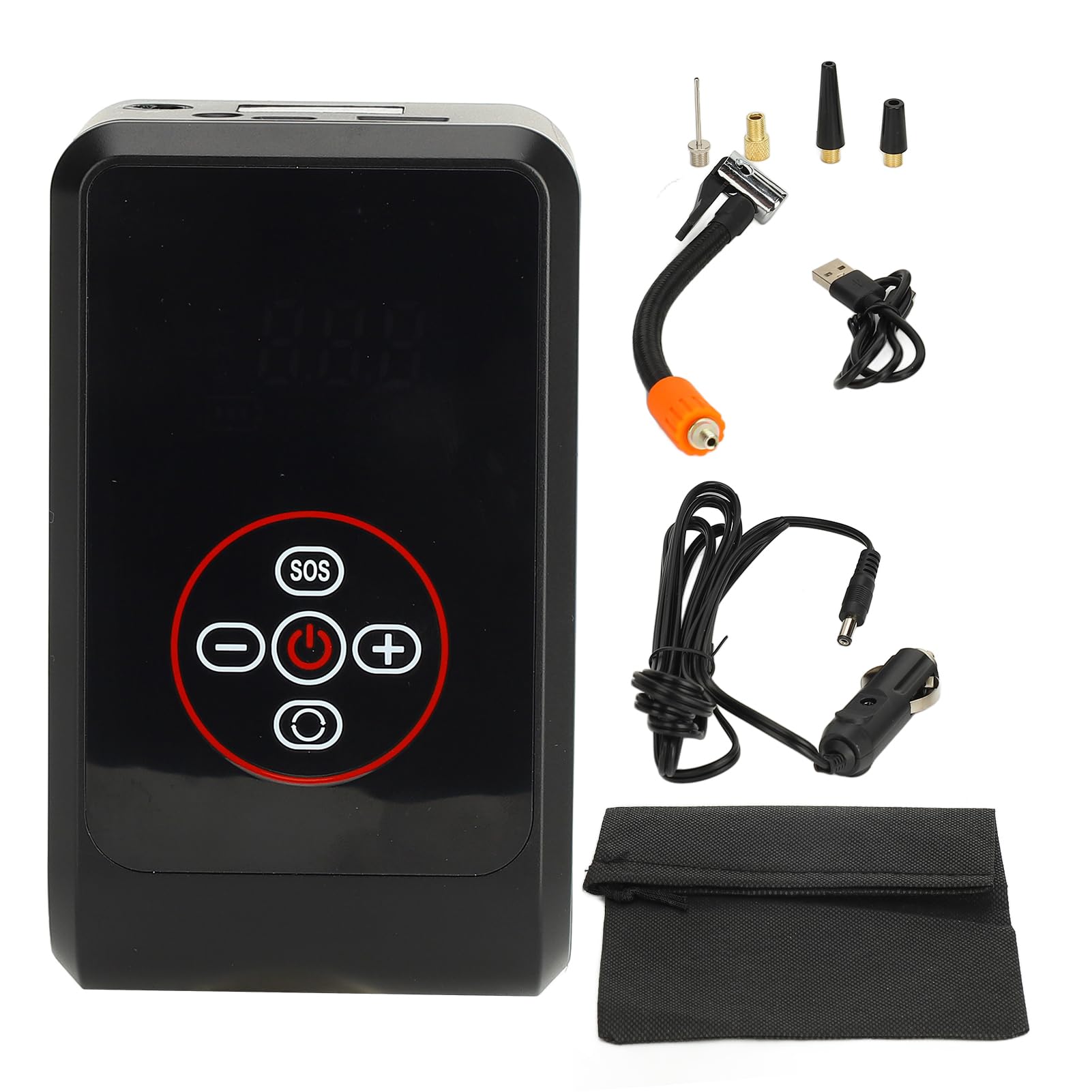 Keenso Gonfleur de Pneu de Voiture Compresseur d'air Portable, 80W sans Fil