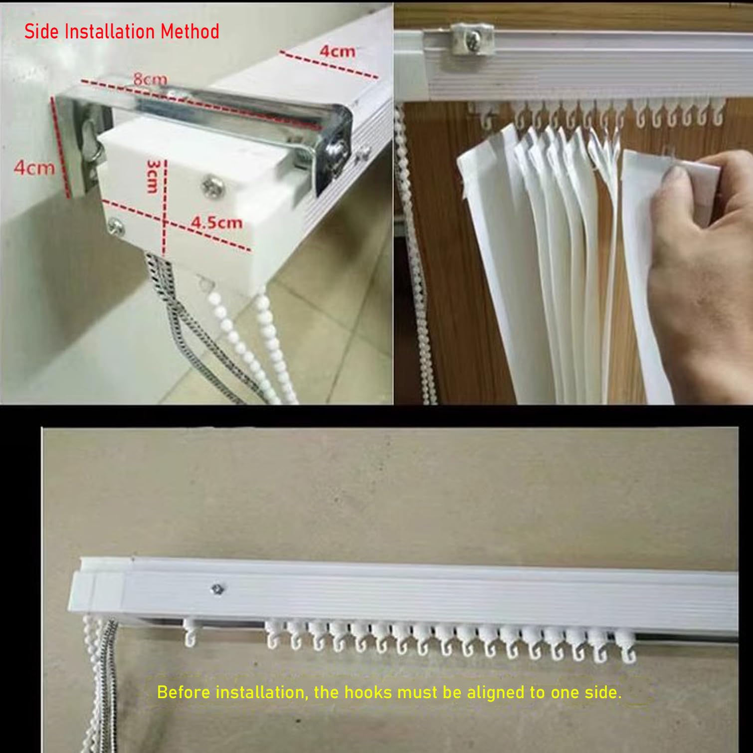Tende verticali oscuranti in tessuto per casa, ufficio, porta del patio - tende per finestre traslucide con filtraggio della luce personalizzabile