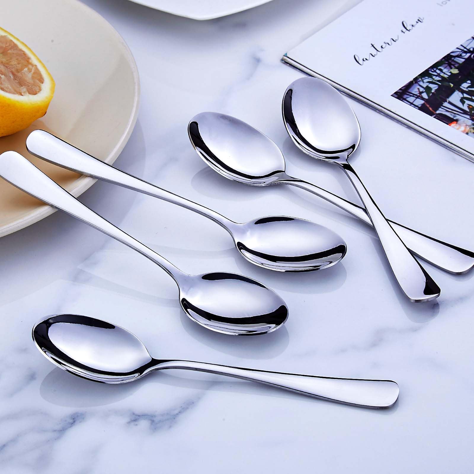 Teelöffel 36er Set, PionStar Edelstahl kaffeelöffel Set, (5,5"/14cm) Spülmaschinenfest, latte macchiato löffel/espressolöffel/kleine löffel/Dessertlöffel für Zuhause/Küche/Restaurant