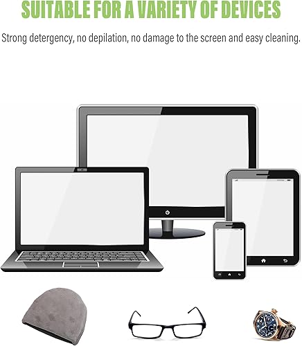 Miniatura 5 de RACOONA Car Screen Cleaner,Screen Cleaning Pad Cloth Wipes,Car Accessories Microfiber Touch Screen Cleaner