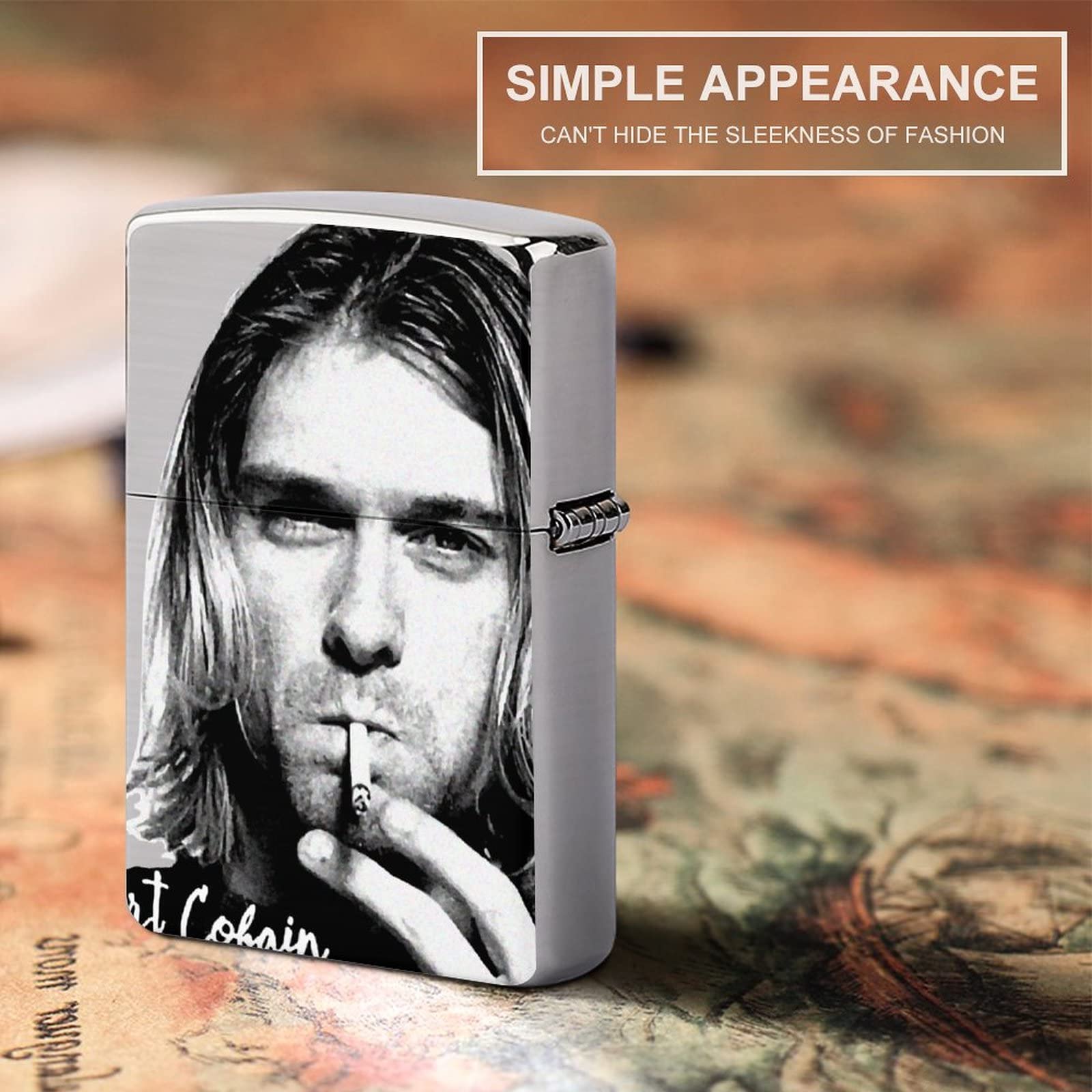 Amazon.co.jp: ライターケース メンズ カート・コバーン たばこ用具