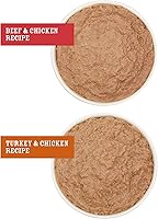 Vista 6 de Marca Yaxa – Wag Paté de comida húmeda para perros (carne de res y pollo, pavo y pollo), hecho con ingredientes naturales, latas de 12.5 onzas