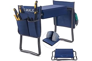 Patented Garden Kneeler and Seat Heavy Duty, Upgraded Garden Rocker Vertex Seat