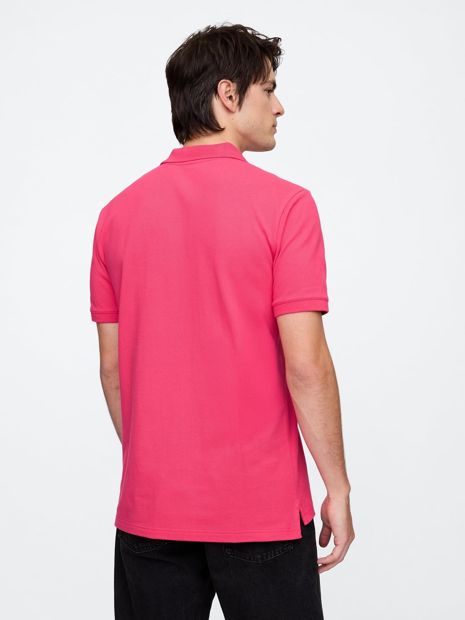 Gap Logo Pique Polo Camisa Hombre