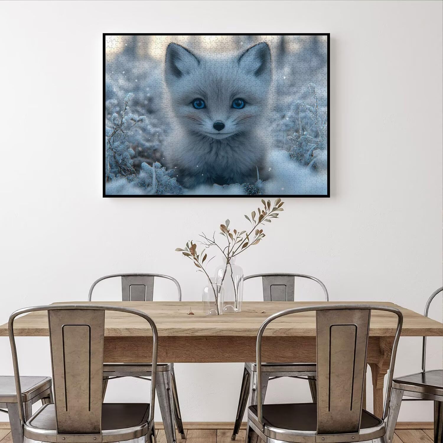 Puzzle 6000 Pezzi inverno Puzzle Classici per Gioco Familiare, n-103 | Impossibile Puzzles, Intrattenimento Creativo, Rilassamento e Intelligence, Regalo per Amore e Amico, Decorazioni Casa, volpe