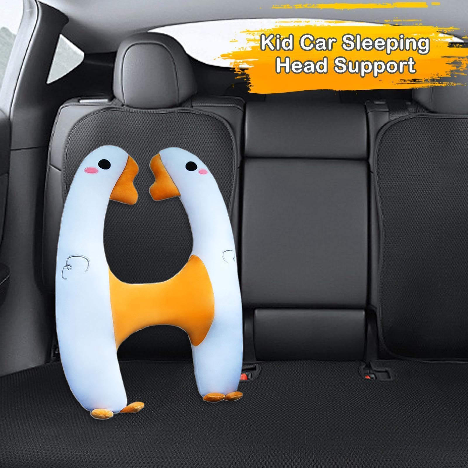 Appui-Tête Enfant Sommeil Voiture Conception En Forme De H, Respirante,