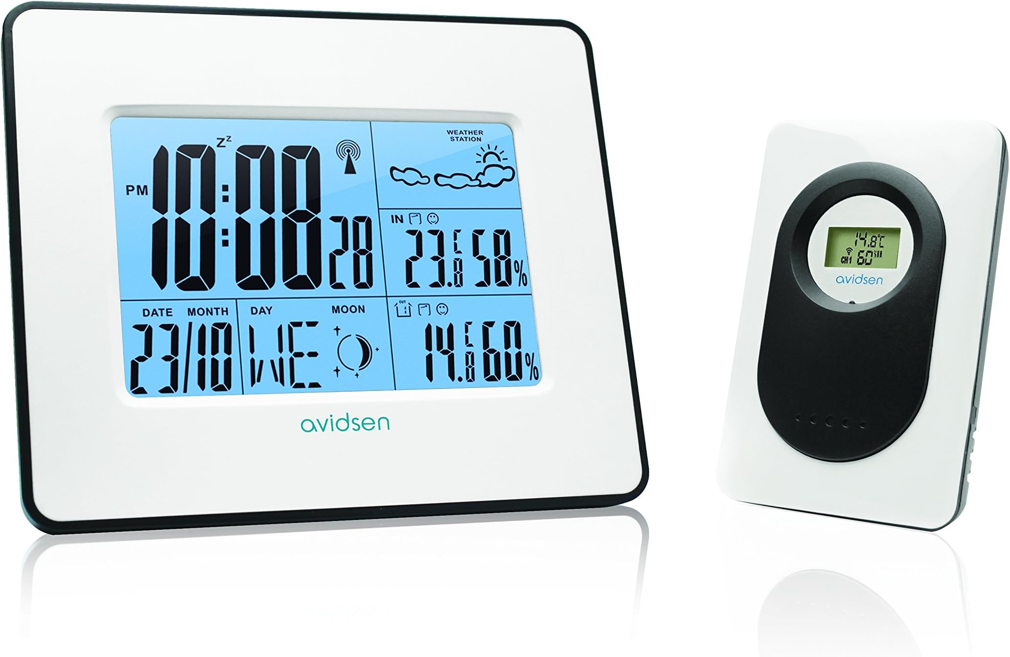 Avidsen 107223 Weather Station with Wireless Sensor