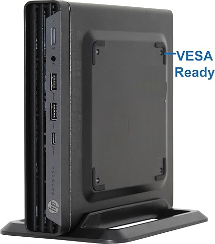 Miniatura 4 de HP ProDesk 600 G6 Mini computadora de escritorio, Intel i7-10700, 32 GB de RAM, SSD NVMe de 2 TB, puerto de pantalla, HDMI, USB C 3.2 (10 Gbps), USB