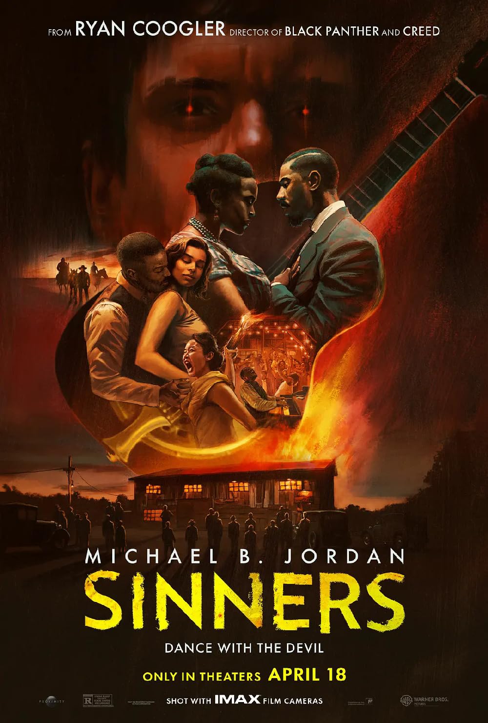 Sinners 2025 Movie Poster Review: A Bold Design Statement