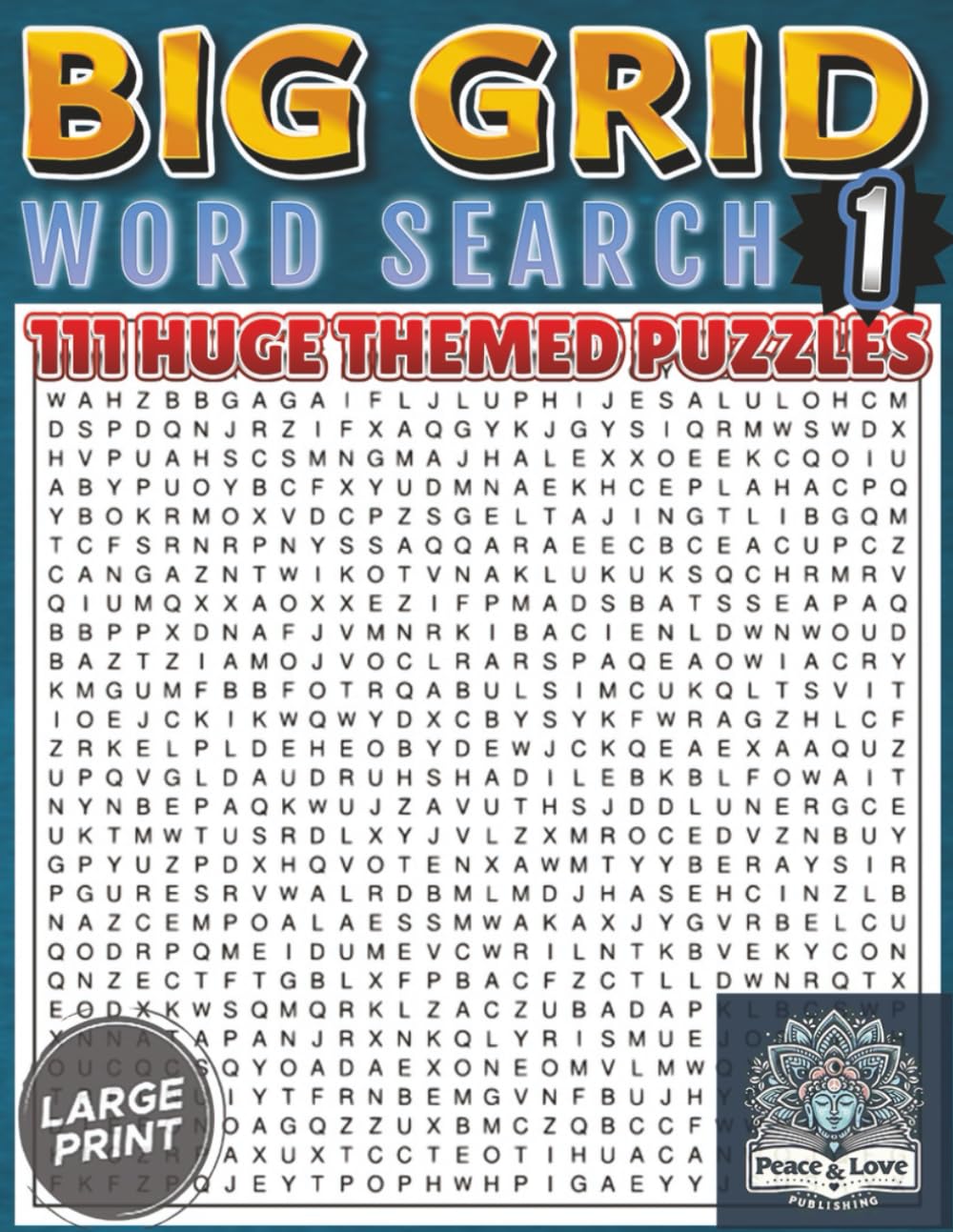 Big Grid Wordsearch: 111 Huge Puzzles