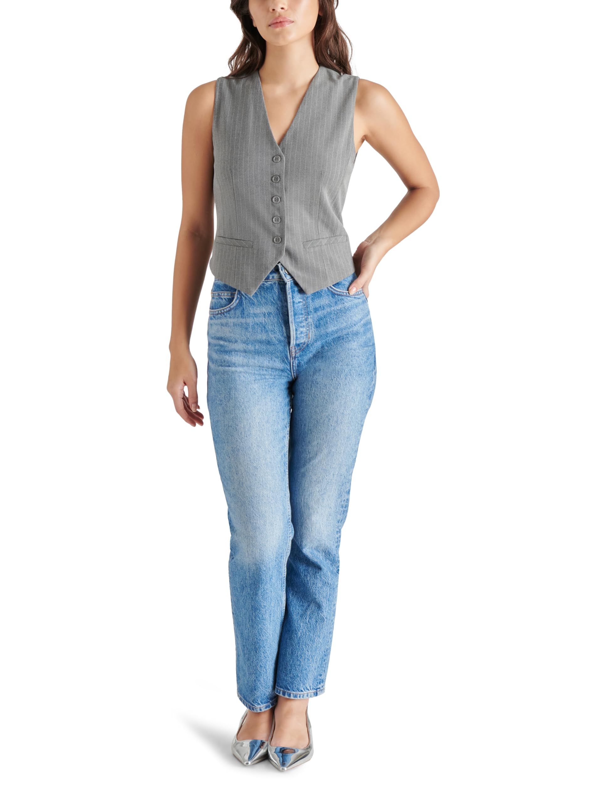 Steve Madden Womens Barrett Top