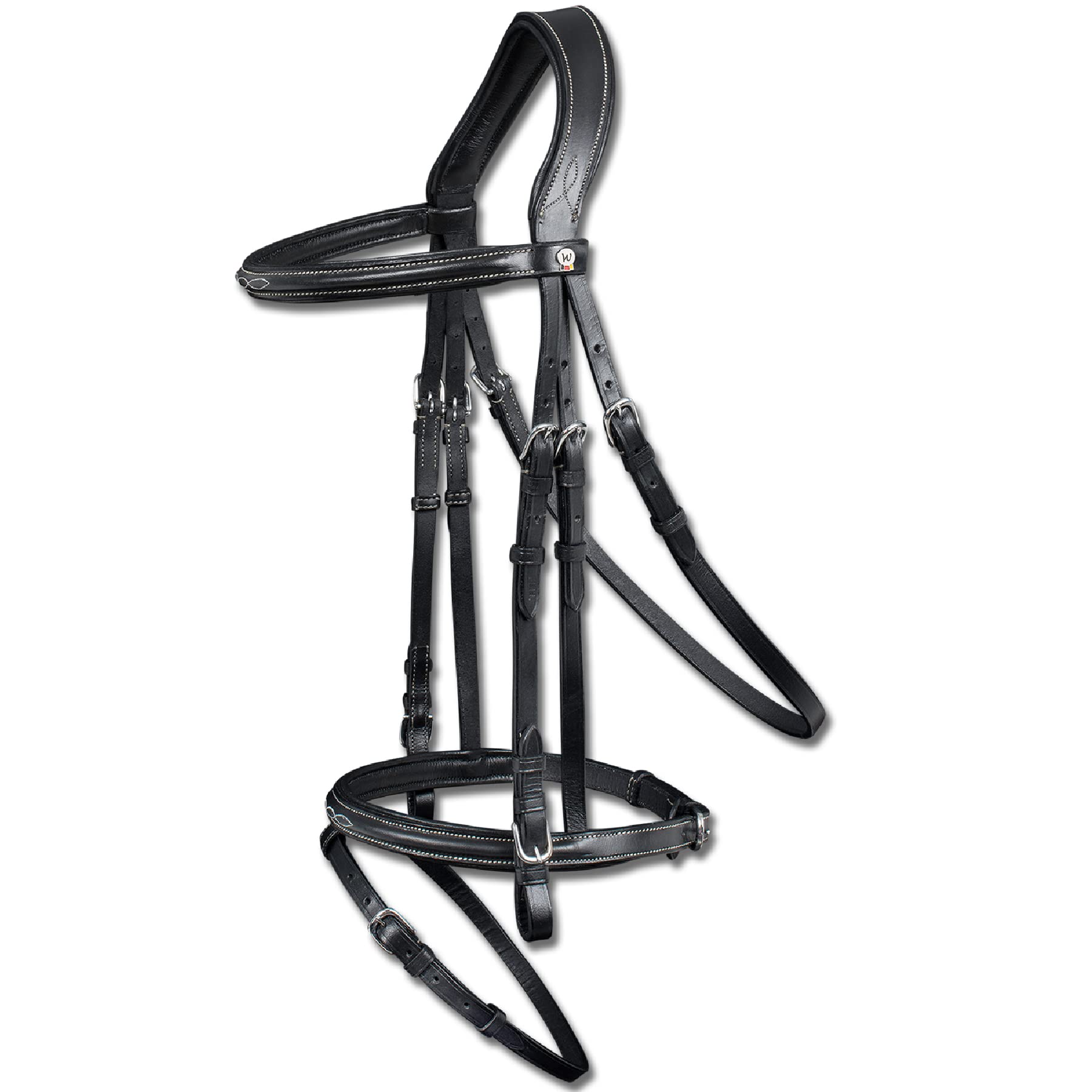 Waldhausen Testiera con sovracapo anatomico COB, Nero